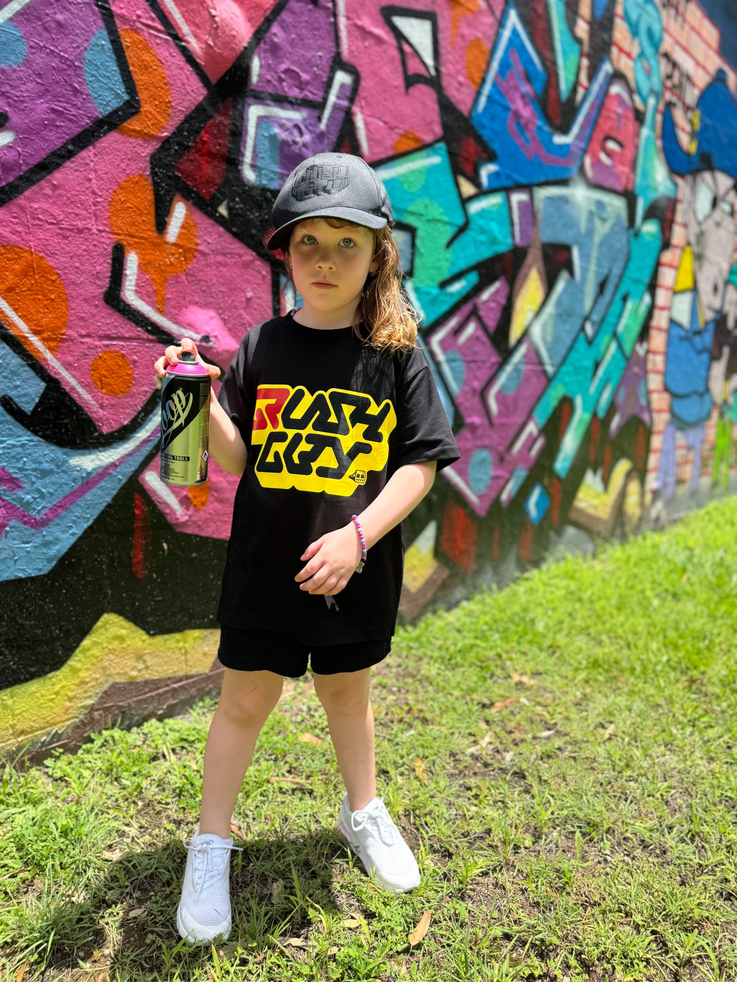 CrushCity + Puzle ‘EMU Farewell’ Collab Tshirt. Limited Edition of 150. Celebrating 15 years of CrushCity - Black