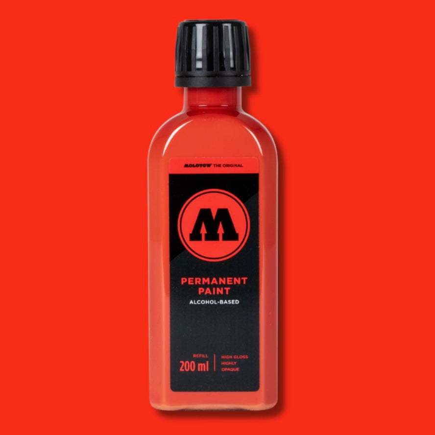 Molotow Permanent Paint 200ML - Traffic Red