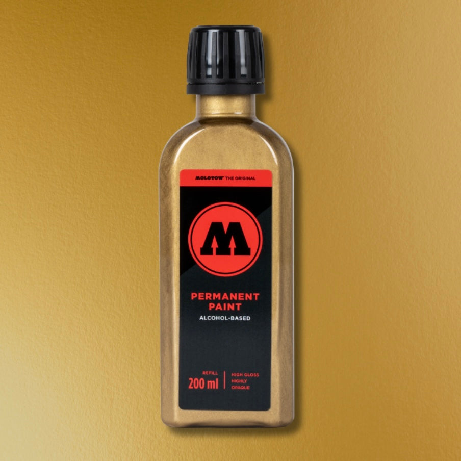 Molotow Permanent Paint 200ML - Gold