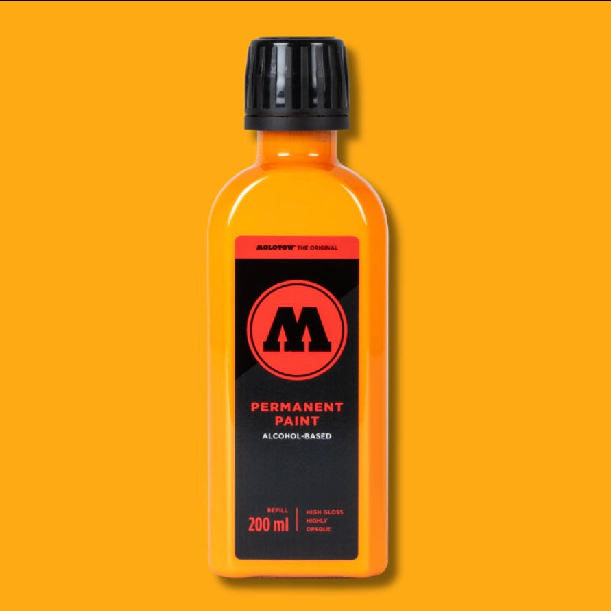 Molotow Permanent Paint 200ML - Melon Yellow