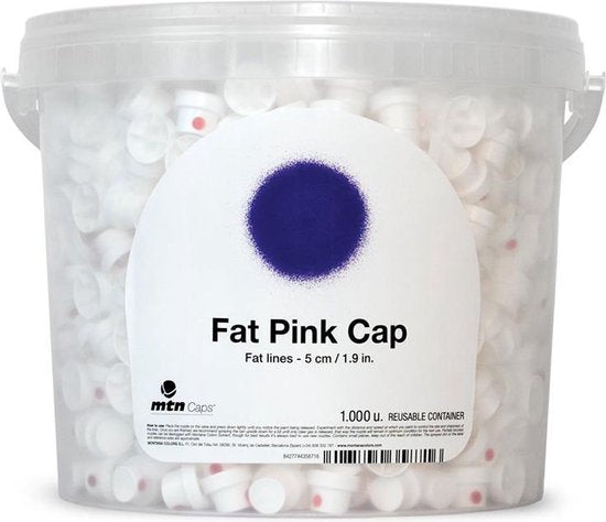 Nozzles - Pink Dot Fat Cap
