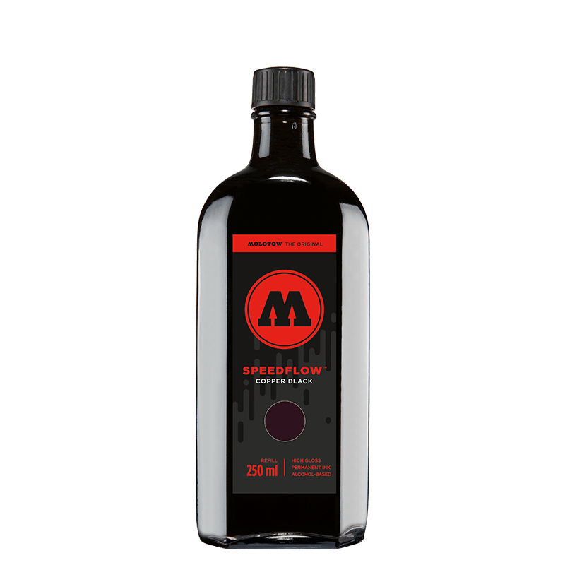 Molotow Speedflow - Copper/Black Refill 250ml