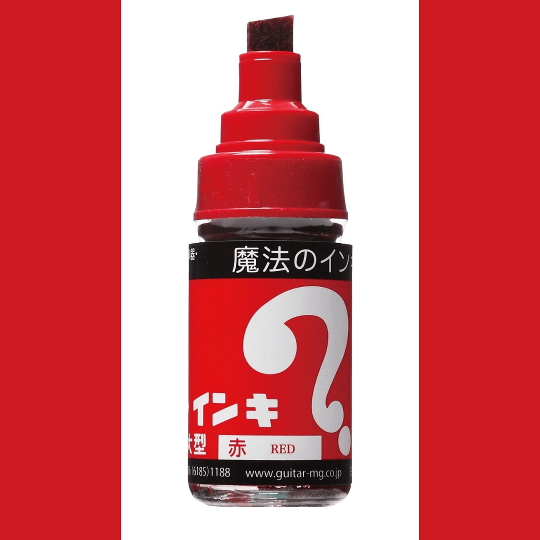Magic Ink - Permanent Marker - Red