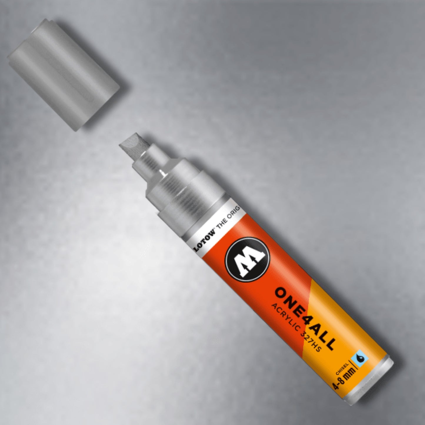 MOLOTOW ONE4ALL Marker 327HS - 227 Metallic Silver