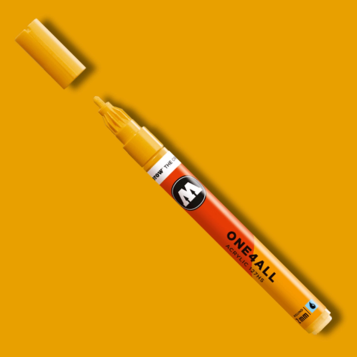 Molotow ONE4ALL Marker 127HS - 258 Mustard Yellow