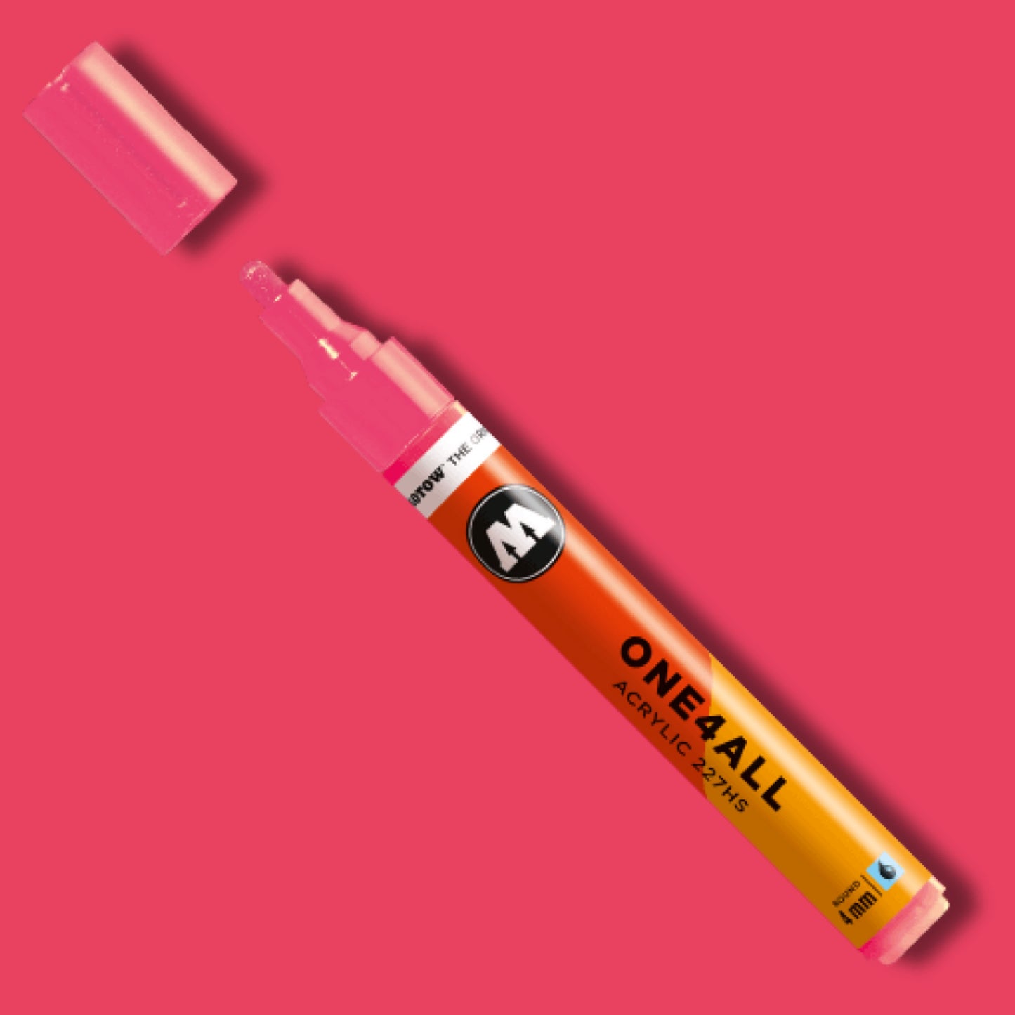 Molotow ONE4ALL Marker 227HS - 262 Neon Red