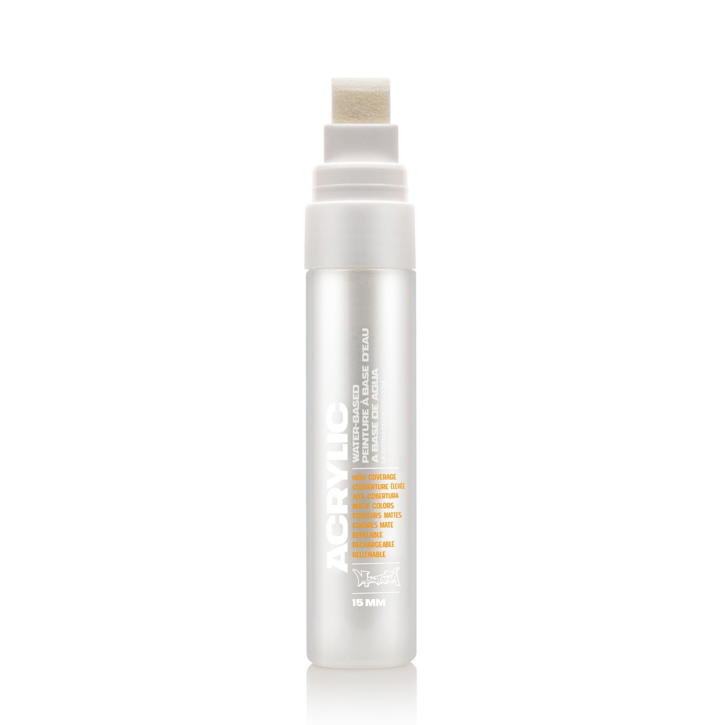 Montana 15mm Acrylic Standard Marker - White