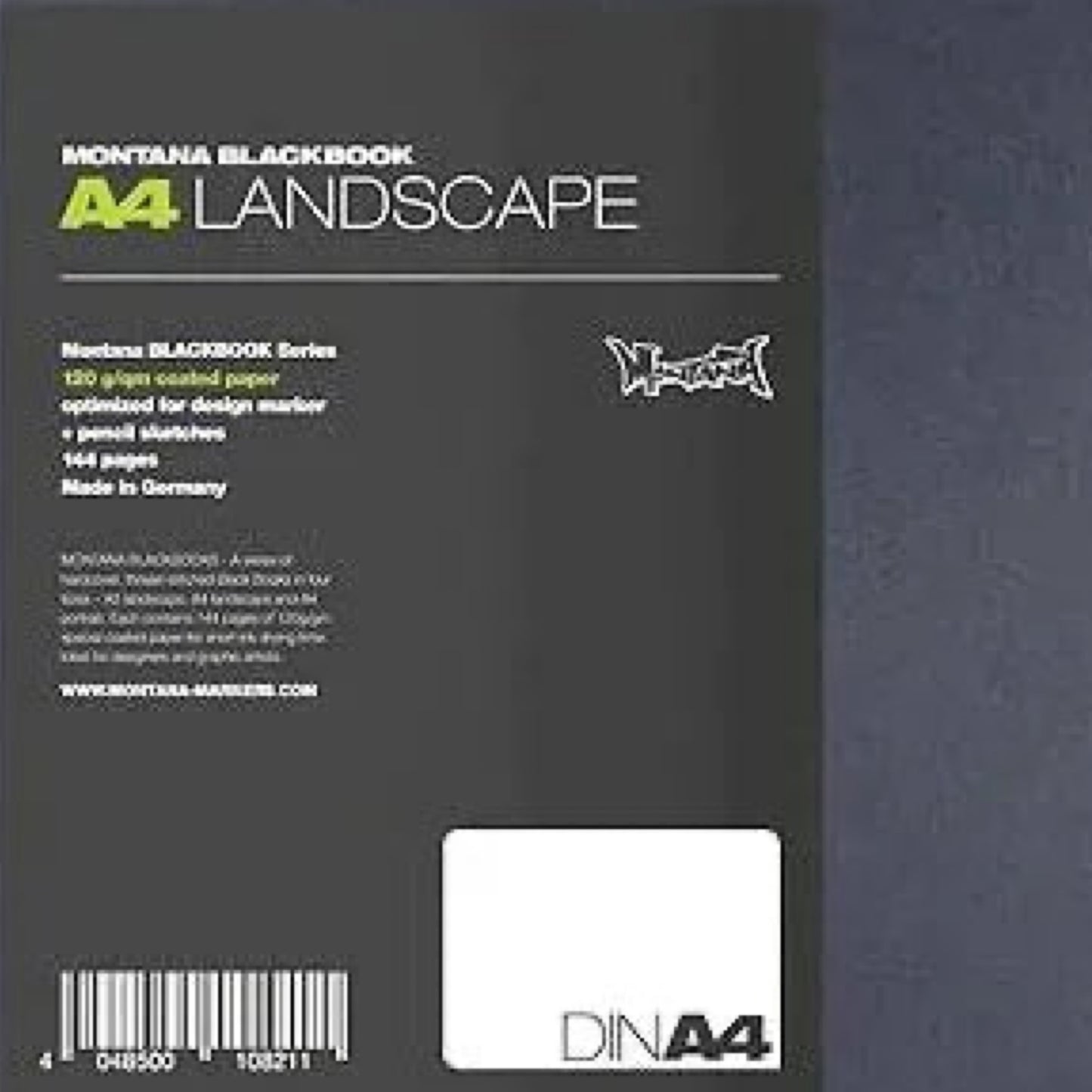 Montana Cans A4 Landscape Sketchbook