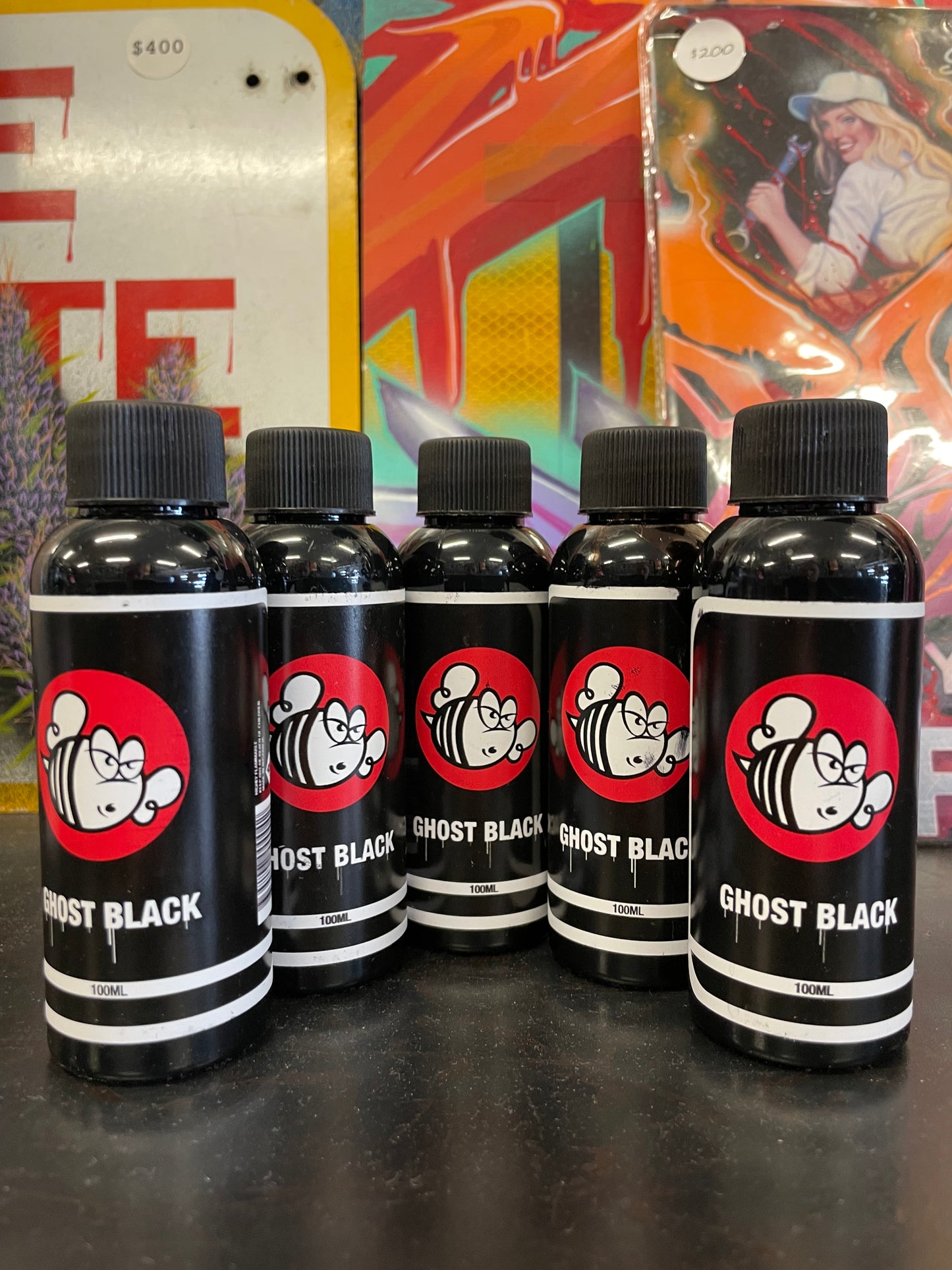Crush City - GHOSTBLACK INK 100ml
