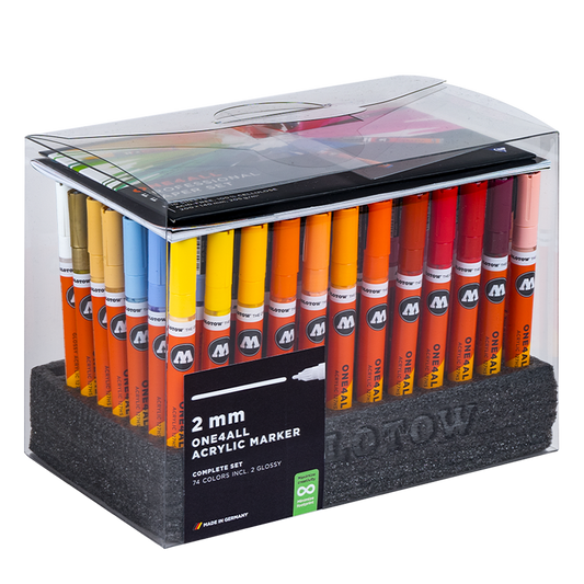 MOLOTOW ONE4ALL Complete Marker Set 127hs – 74pc