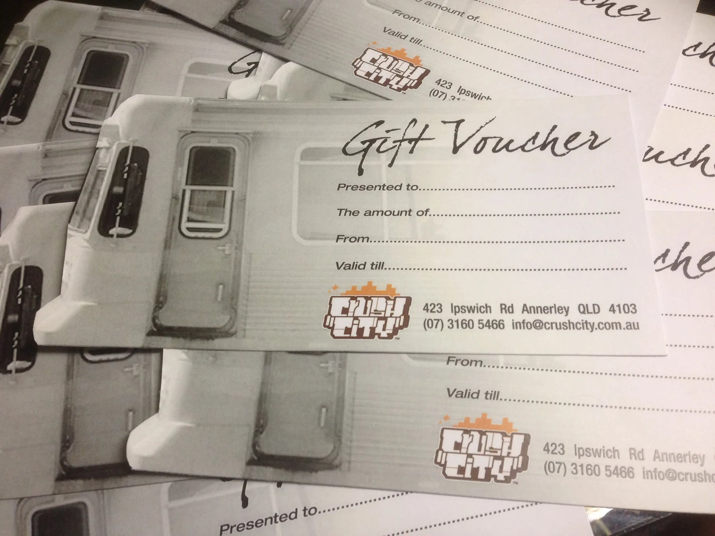 Gift vouchers
