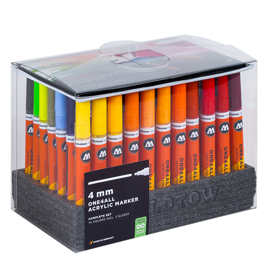 MOLOTOW ONE4ALL Complete Marker Set 227hs -  74pc
