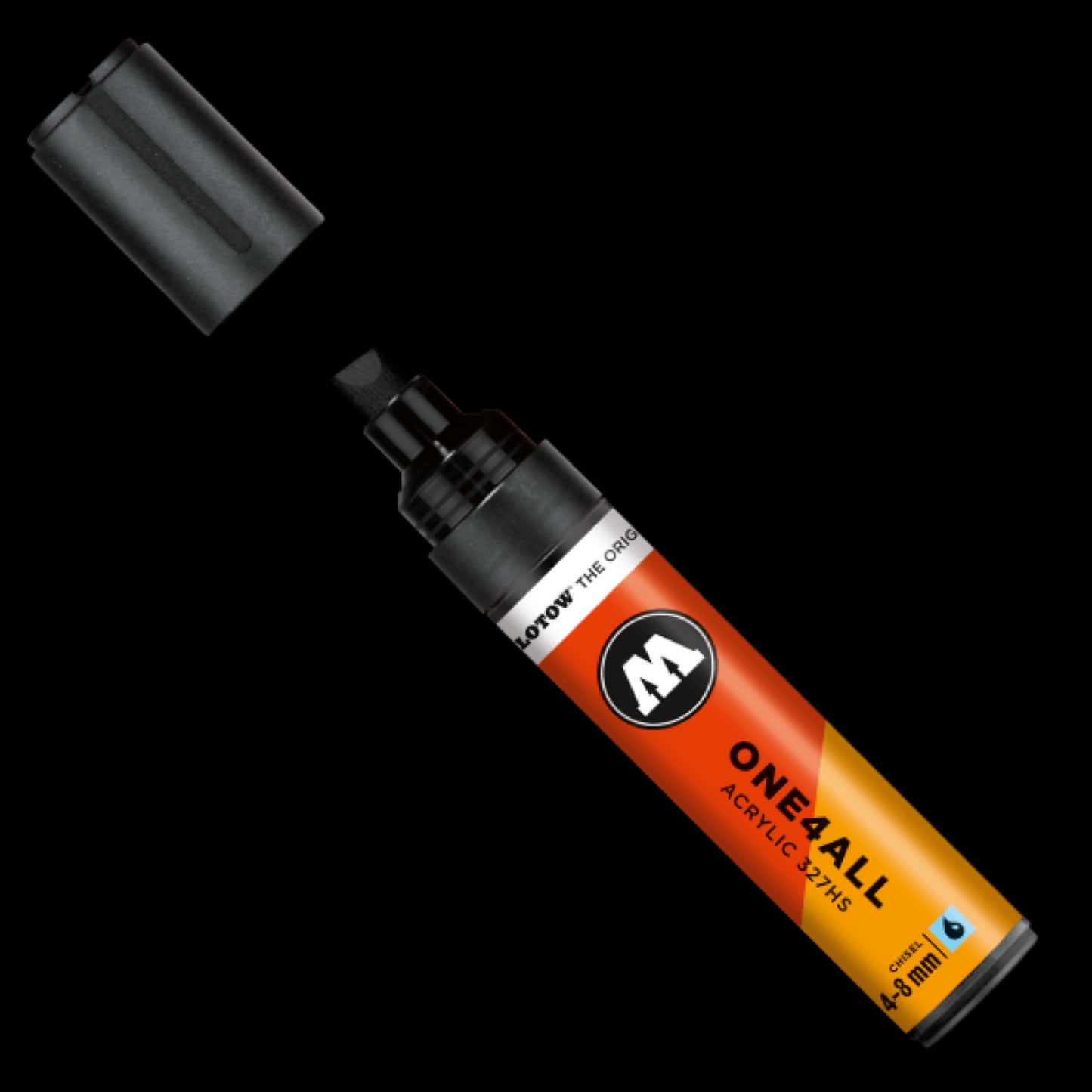 MOLOTOW ONE4ALL Marker 327HS - 180 - Signal Black