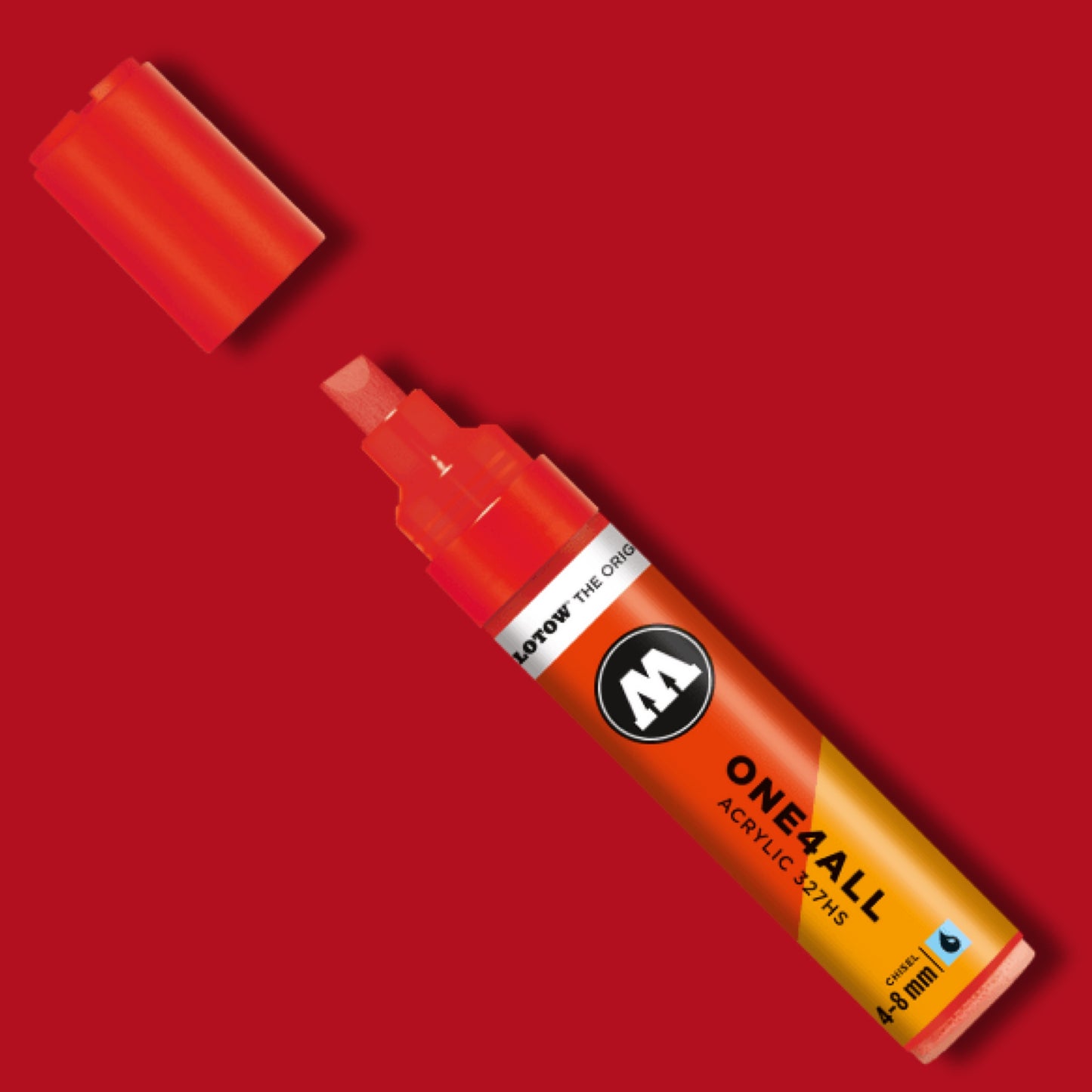 MOLOTOW ONE4ALL Marker 327HS - 013 - Traffic Red
