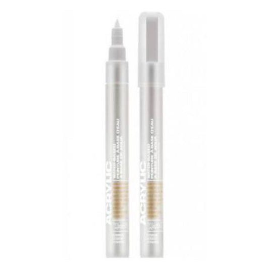 Montana Acrylic Marker 0.7mm Fine - Shock White Pure
