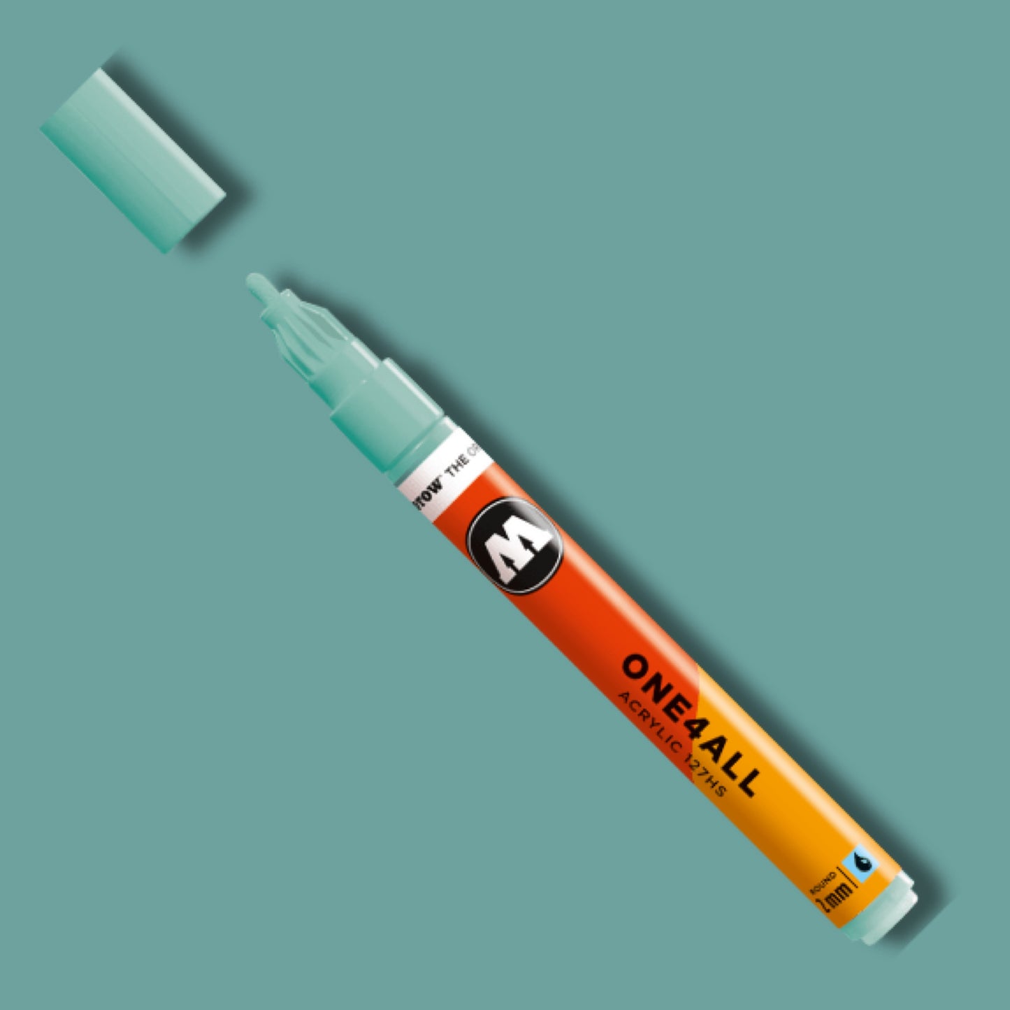 Molotow ONE4ALL Marker 127HS - 206 Lagoon Blue