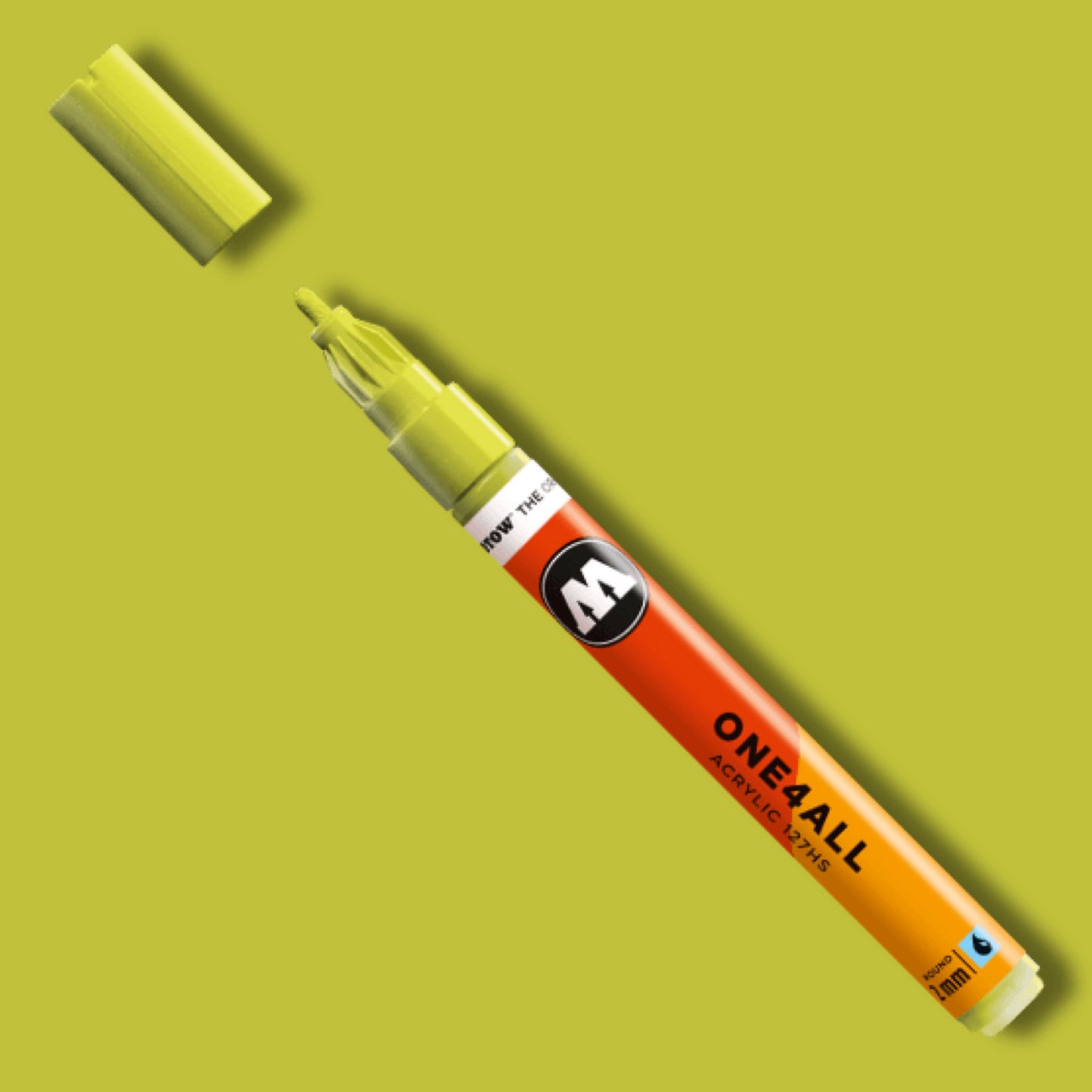 Molotow ONE4ALL Marker 127HS - 257 Nature Green Light