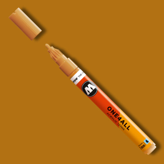 Molotow ONE4ALL Marker 127HS - 208 Ocher Brown Light