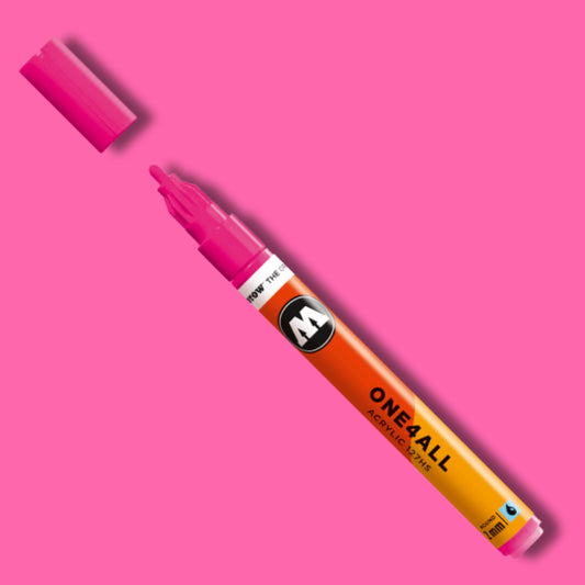 Molotow ONE4ALL Marker 127HS - 217 Neon Pink Fluorescent