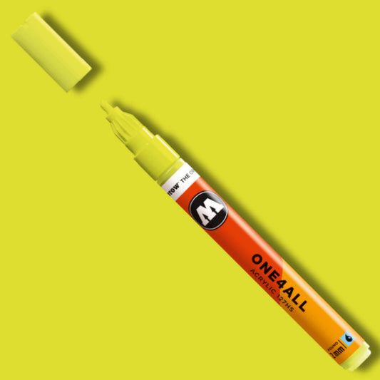 Molotow ONE4ALL Marker 127HS - 263 Neon Green Light