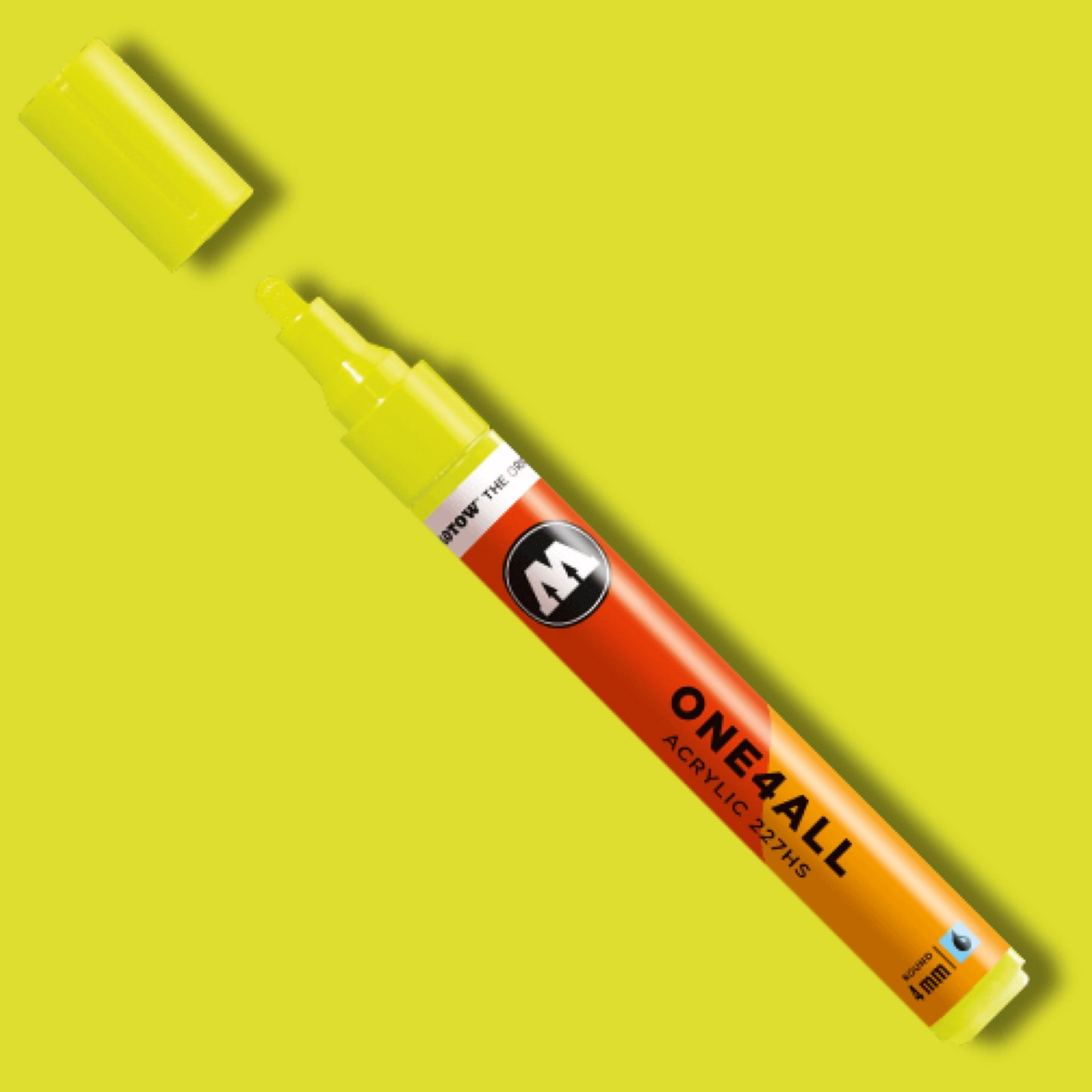 Molotow ONE4ALL Marker 227HS - 263 Neon Green Light