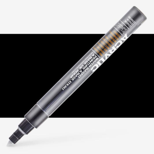Montana Acrylic Marker 0.7mm Fine - Shock Black