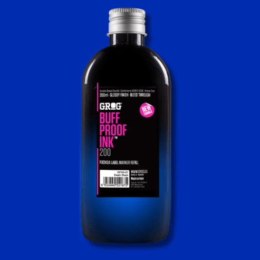 Grog Buff Proof Ink 200ml - Diving Blue