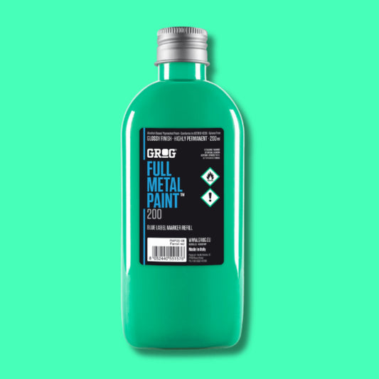 Grog Full Metal Paint 200ml - Miami Green