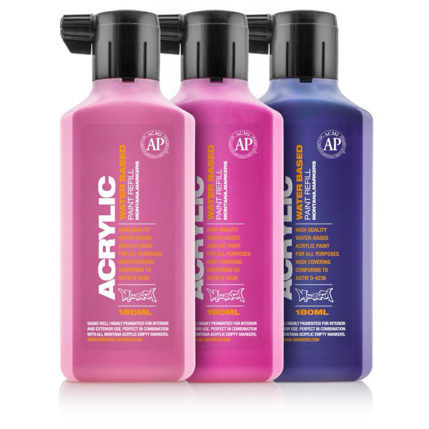 Montana - Acrylic Paint Refill 180ml - Shock Pink Light