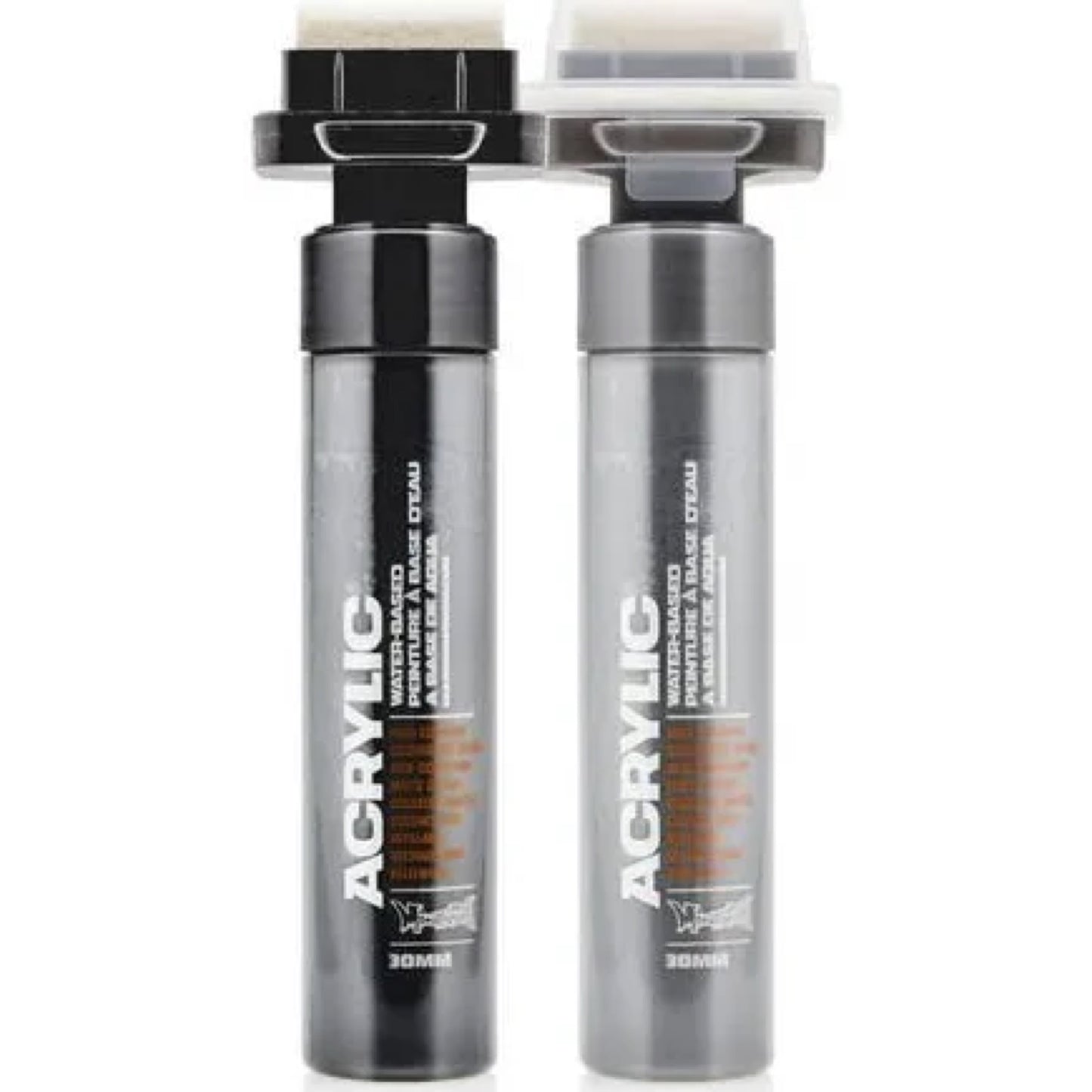 MONTANA ACRYLIC MARKER 30MM - SILVER MATT