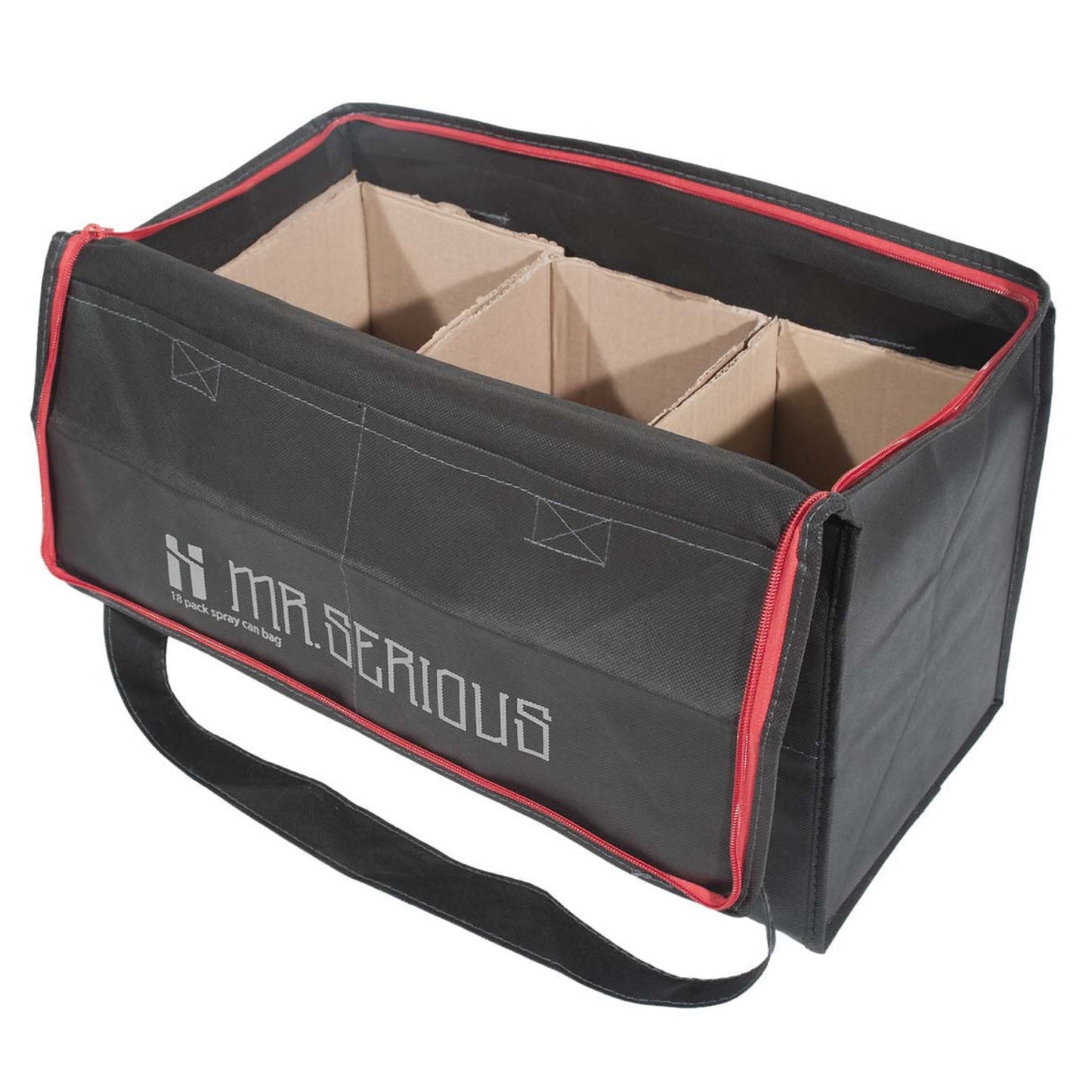 Mr Serious - 18 Pack Spray can bag