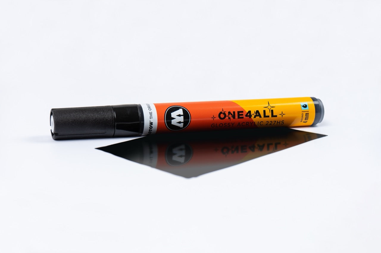 Molotow ONE4ALL Marker 227HS - 252 Black Gloss